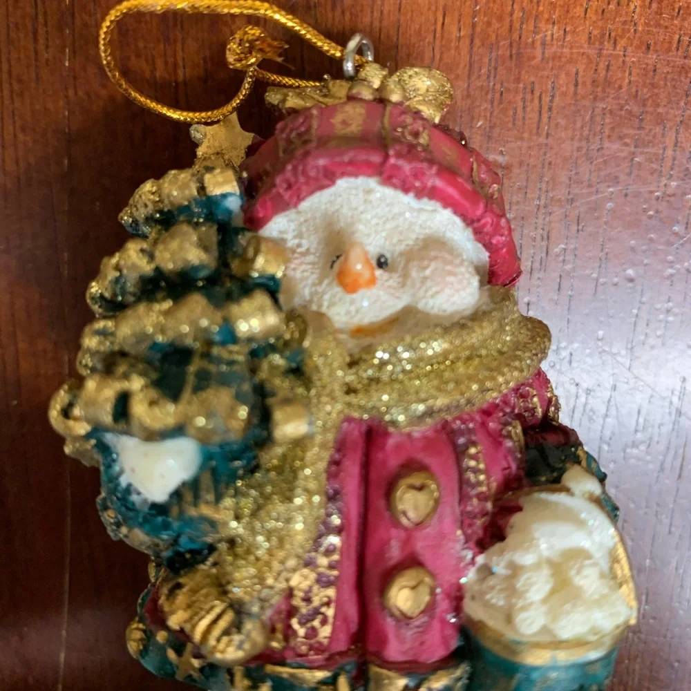 2 Snowmen Christmas Ornaments - Picture 4 of 12